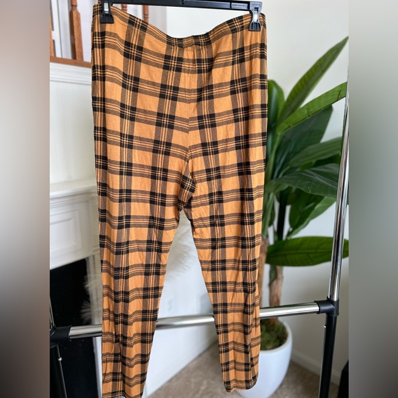 BOOHOO Plus Check Jersey Leggings - Picture 7 of 7